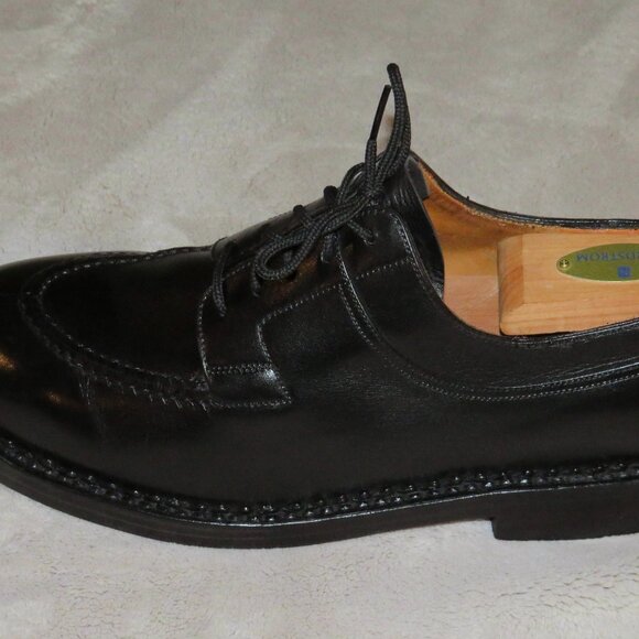 J.M. Weston 677 Hunt Black Calf Leather Derby US 9 D main image 10